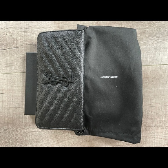 Saint Laurent Handbags - Saint Laurent Cassandre Zip Wallet